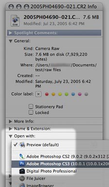 Assign Photoshop to the file type