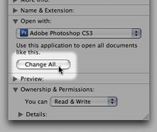 Set this association as the default