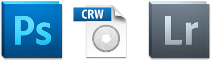 Adobe photography application icons